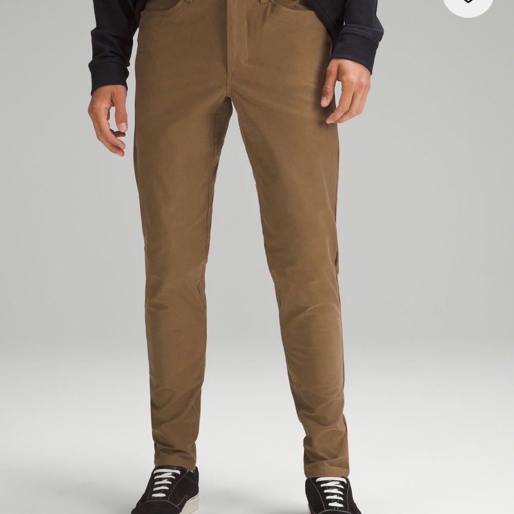 Lululemon ABC CLASSIC-Fit 5 Pocket Pant 35x32 khaki